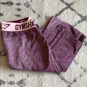 Purple Gym Shark Flex Leggings